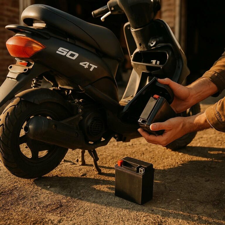 Batterie scooter 50cc 4 temps : Guide pratique
