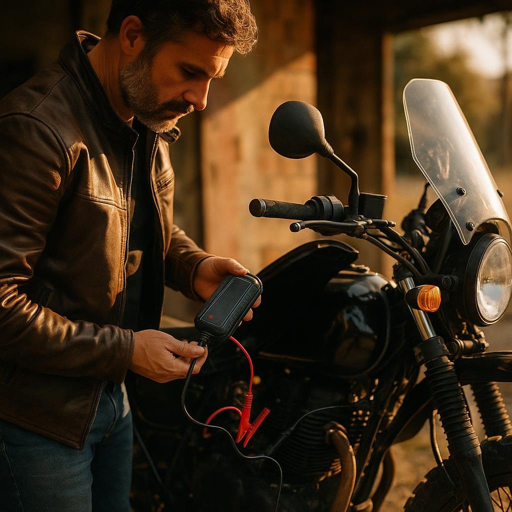 Charger batterie moto sans démonter : guide pratique