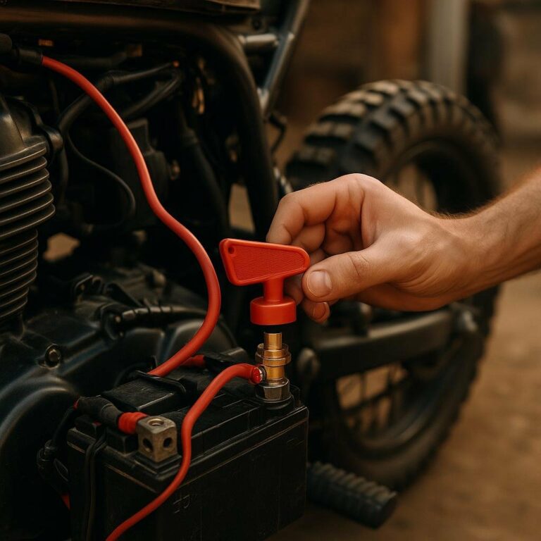 Coupe circuit batterie moto : guide pratique