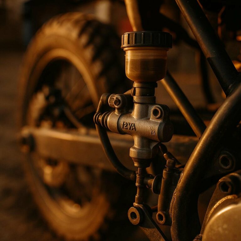 Maître cylindre de frein arrière moto : guide complet