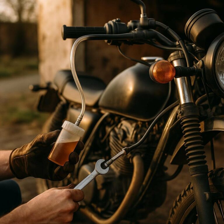 Purge de frein moto : guide et conseils pratiques