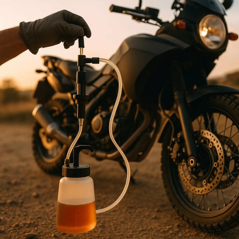 Purgeur de frein pour moto : guide complet