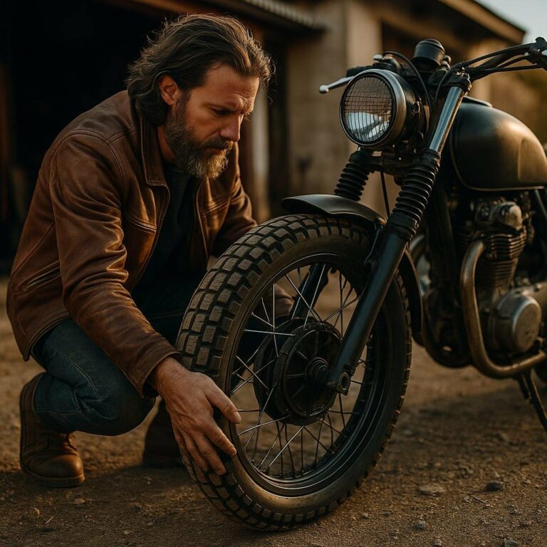 Pneu moto vintage : comment bien choisir et monter
