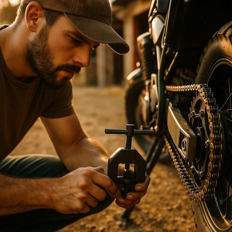 Rive chaîne moto : le guide complet pour bien riveter